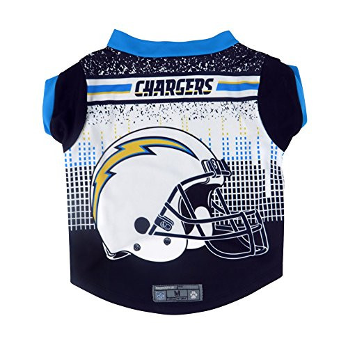 NFL Los Angeles Chargers Pet Performace T-Shirt, Medium NFL Los Angeles Chargers Pet Performace T-Shirt, Medium