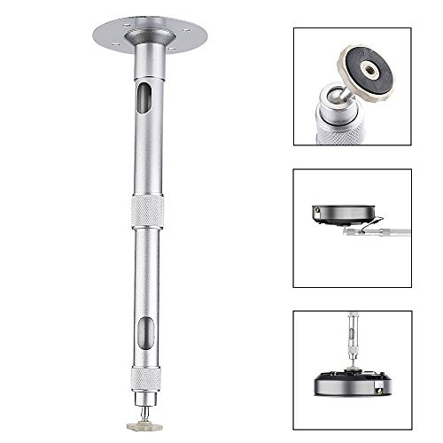MyJell Adjustable Extendable Universal LCD DLP Projector Wall Ceiling Mount Bracket 22 to 40cm