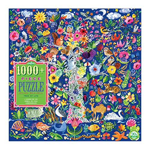 eeBoo Tree of Life Jigsaw Puzzle for Adults, 1000 Pieces