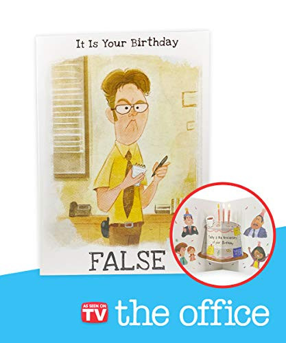 Birthday Pop-Up Greeting Card - The Office Merchandise - Memorabilia Inspired by The Office