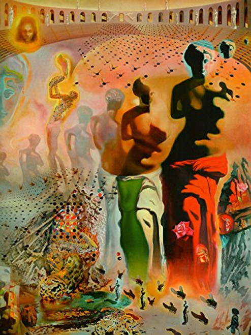 Salvador Dali - The Hallucinogenic Toreador, Size 18x24 inch, Poster art print wall décor