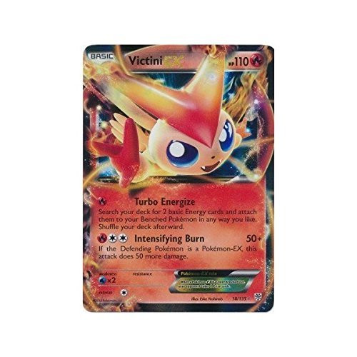 Pokemon - Victini-EX (18) - Black and White Plasma Storm - Holo