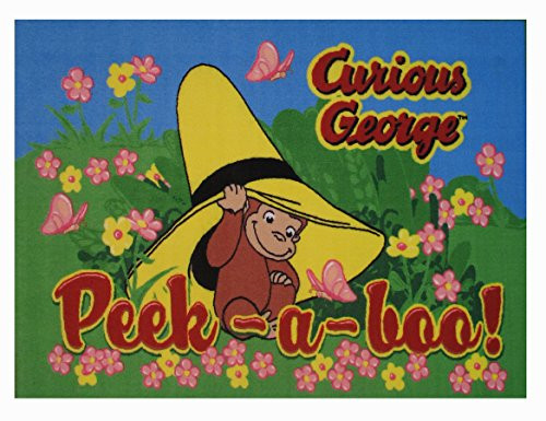 Fun Rugs Curious George Children's Rug, 19" x 29"