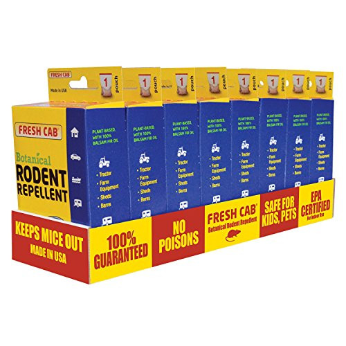 AP Products 020-128 Fresh Cab Rodent Repellent, Display Box of 8