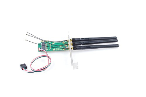 Wireless Network Ethernet LAN Mini PCI-E Card to PCI-E PCI Express Converter Adapter Antenna WiFi Wireless Network Ethernet LAN Mini PCI-E Card to PCI-E PCI Express Converter Adapter Antenna WiFi