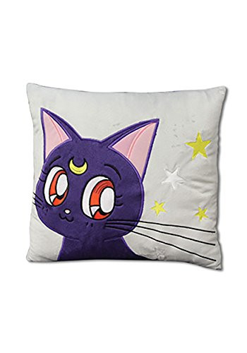 Great Eastern Entertainment Sailor Moon Supers Luna Throw Pillow Standard