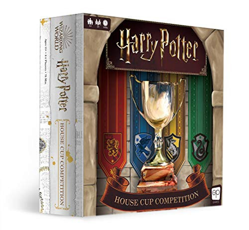 USAOPOLY Harry Potter House Cup Competition | Worker Placement Board Game | Play as Your Favorite Hogwarts House | Officially Licensed Harry Potter Game USAOPOLY Harry Potter House Cup Competition | Worker Placement Board Game | Play as Your Favorite Hogwarts House | Officially Licensed Harry Potter Game