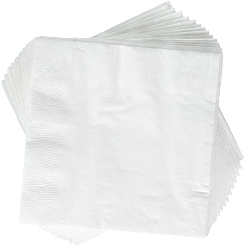 White 2-Ply Dinner Napkins | Pack of 20 | Party Supply