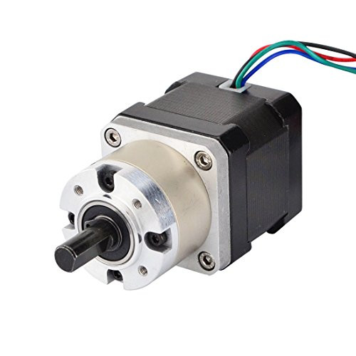 STEPPERONLINE 5:1 Planetary Gearbox Nema 17 Stepper Motor 1.68A for DIY CNC Robot 3D Printer STEPPERONLINE 5:1 Planetary Gearbox Nema 17 Stepper Motor 1.68A for DIY CNC Robot 3D Printer