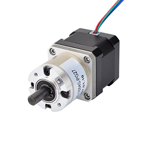 STEPPERONLINE 27:1 Planetary Gearbox Nema 17 Stepper Motor 1.68A for DIY CNC Robot 3D Printer STEPPERONLINE 27:1 Planetary Gearbox Nema 17 Stepper Motor 1.68A for DIY CNC Robot 3D Printer