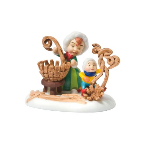 Department 56 North Pole Village Basket Weaving 101 Accessory Figurine