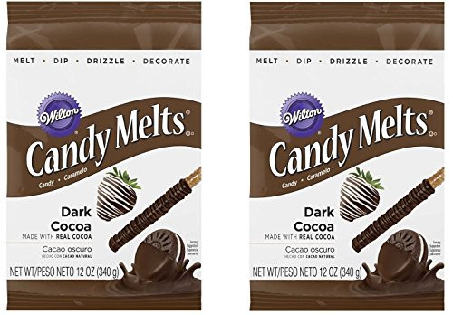 Wilton Dark Candy Cocoa Melts, 12-Ounce