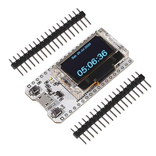 MELIFE ESP32 OLED WiFi Kit Development Board, New Version 8MB Flash, ESP32 WiFi + Bluetooth 0.96 Inch OLED Display CP2102 Internet for Arduino ESP8266 NodeMCU