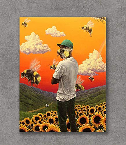 Avando Tyler The Creator & Hornets Poster Art Print Posters,16''×20'' Unframed Poster Print (A)