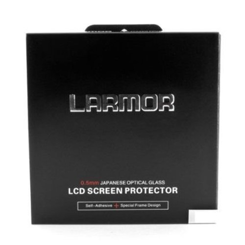 LARMOR GGS Self-Adhesive Optical Glass LCD Screen Protector for Nikon D3300