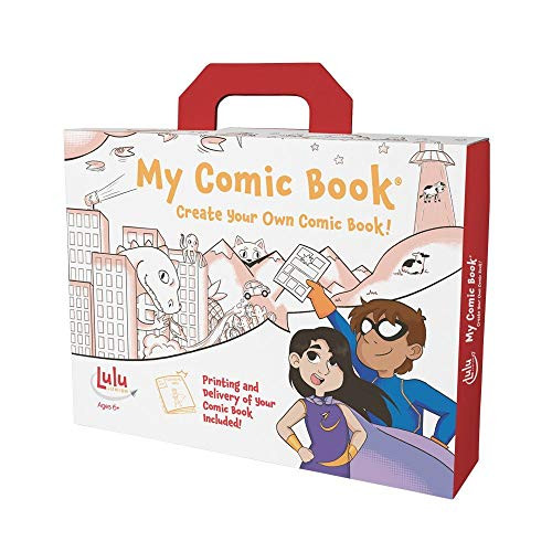 Lulu Jr. My Comic  Book Making Kit, Multicolor (Renewed)