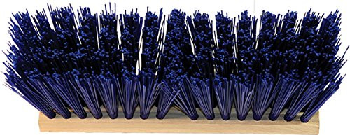 HAMBURG/NEXSTEP COMM PROD 20612 Heavy Duty Head Only Street Broom, Blue, 16"