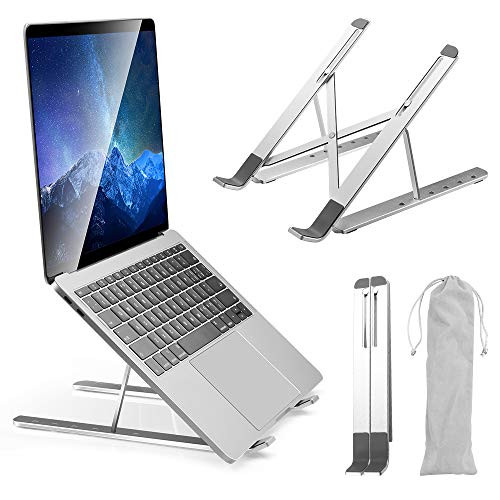 Laptop Stand,Adjustable Aluminum Computer Stand,PC Stand,Tablet Stand,Ergonomic Laptops Elevator for Desk,Laptop Holder Riser for Mac MacBook,Lenovo,HP,Dell,More 10-15.6Inch PC Notebook