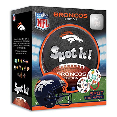 MasterPieces NFL Spot It! Denver Broncos