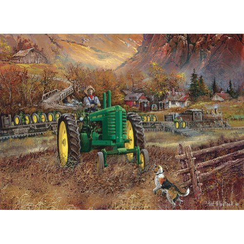 MasterPieces John Deere Tins - Autumn in Deere Country