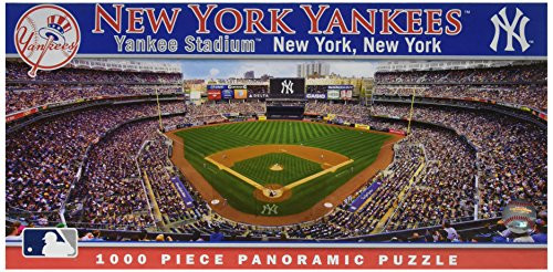 MasterPieces MLB New York Yankees Stadium Panoramic Jigsaw Puzzle, 1000 Pieces MasterPieces MLB New York Yankees Stadium Panoramic Jigsaw Puzzle, 1000 Pieces