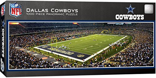 MasterPieces NFL Dallas Cowboys Stadium Panoramic Jigsaw Puzzle, 1000 Pieces MasterPieces NFL Dallas Cowboys Stadium Panoramic Jigsaw Puzzle, 1000 Pieces