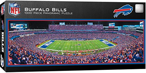 MasterPieces NFL Buffalo Bills Stadium Panoramic Jigsaw Puzzle, 1000 Pieces MasterPieces NFL Buffalo Bills Stadium Panoramic Jigsaw Puzzle, 1000 Pieces