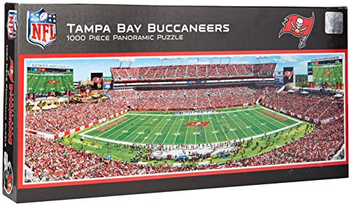 MasterPieces NFL Tampa Bay Buccaneers Stadium Panoramic Jigsaw Puzzle, 1000 Pieces MasterPieces NFL Tampa Bay Buccaneers Stadium Panoramic Jigsaw Puzzle, 1000 Pieces
