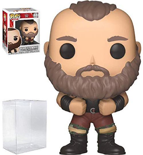 Funko Pop! WWE Braun Strowman #48 Vinyl Figure (Bundled with Pop Box Protector CASE) Funko Pop! WWE Braun Strowman #48 Vinyl Figure (Bundled with Pop Box Protector CASE)