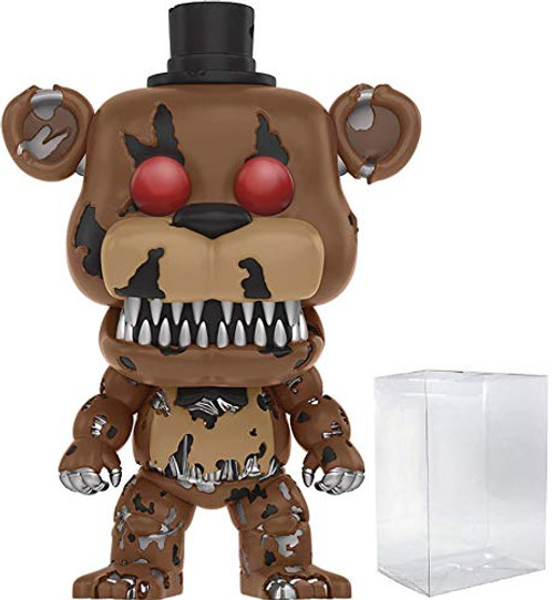 Funko Pop! Games: Five Nights at Freddy's - Nightmare Freddy Vinyl Figure (Includes Compatible Pop Box Protector Case) Funko Pop! Games: Five Nights at Freddy's - Nightmare Freddy Vinyl Figure (Includes Compatible Pop Box Protector Case)