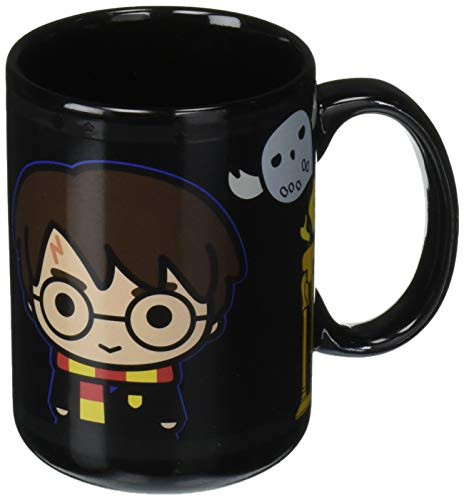 Zak Designs Harry Potter Unique Color Changing Ceramic Coffee Mug, Collectible Keepsake and Wonderful Coffee Mug (15oz, Harry Potter, BPA-Free)