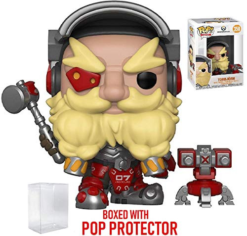 Funko Pop! Games: Overwatch - Torbjörn Vinyl Figure (Includes Pop Box Protector Case) Funko Pop! Games: Overwatch - Torbjörn Vinyl Figure (Includes Pop Box Protector Case)