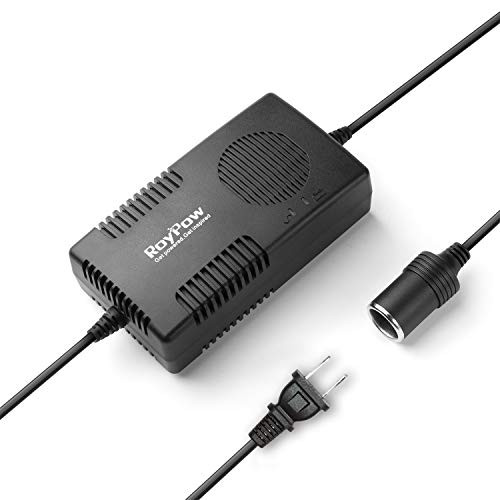 Roypow 120W (Max 150W) Power Supply AC to DC Adapter 110V/120V to 12V Car Cigarette Lighter Socket 12V/10A DC Power Converter Transformer Roypow 120W (Max 150W) Power Supply AC to DC Adapter 110V/120V to 12V Car Cigarette Lighter Socket 12V/10A DC Power Converter Transformer