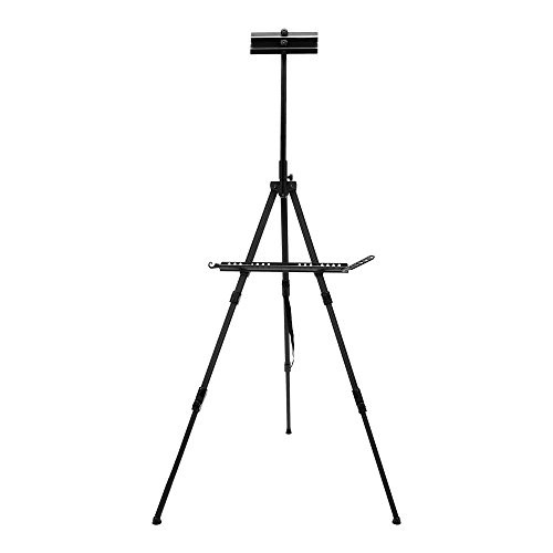 SoHo Urban Artist Watercolor Field Easel Portable Ultra-Lightweight for Watercolors - Black