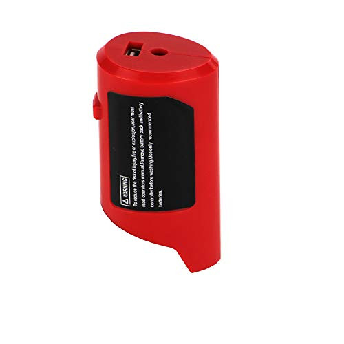 Replace for M12 USB Power Source Adapter With DC 12V Outlet Charge for Milwaukee Heated Jacket 49-24-2310 48-59-1201 Compatible with M12 Lithium Battery 48-11-2420 48-11-2411 48-11-2401 48-11-2402 Replace for M12 USB Power Source Adapter With DC 12V Outlet Charge for Milwaukee Heated Jacket 49-24-2310 48-59-1201 Compatible with M12 Lithium Battery 48-11-2420 48-11-2411 48-11-2401 48-11-2402
