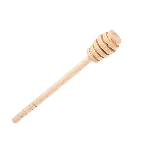 DESIOLE Wooden Honey Mixing Stirrer Honey Dipper Sticks Honey Spoon DESIOLE Wooden Honey Mixing Stirrer Honey Dipper Sticks Honey Spoon