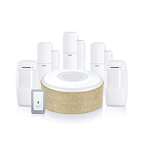 WIFI Security Alarm System 433Mhz Easy to Operate Android/IOS APP Wireless Home Burglar alarm system for Complete Home and Business Security