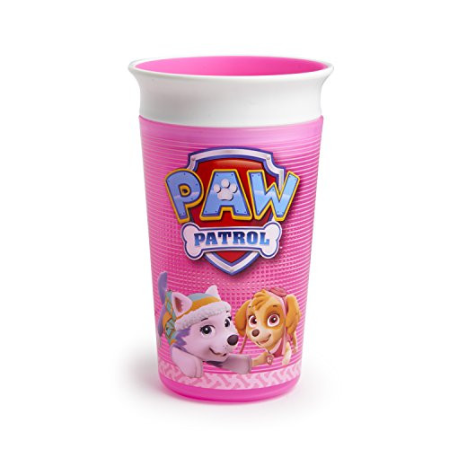 Munchkin PAW Patrol Miracle 360 Sippy Cup, Pink, 9 Ounce