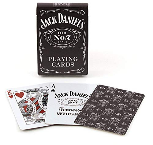 Jack Daniels Playing Cards Bicycle Drinking Games Cards Party Supplies (Set of 2 Decks)