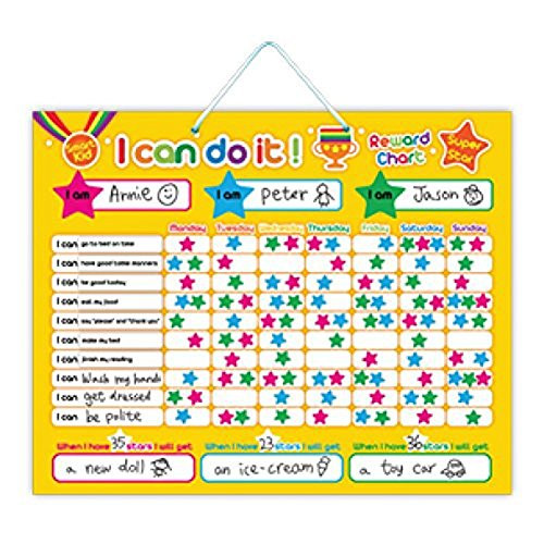 "I Can Do It" Magnetic Responsibility and Reward Chart