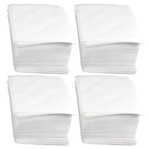 Cleanroom Wipes - Sanbo White Soft Clean Room Wiper LCD PCB Cleaning Dustless Wipes (4x4-300Pcs)