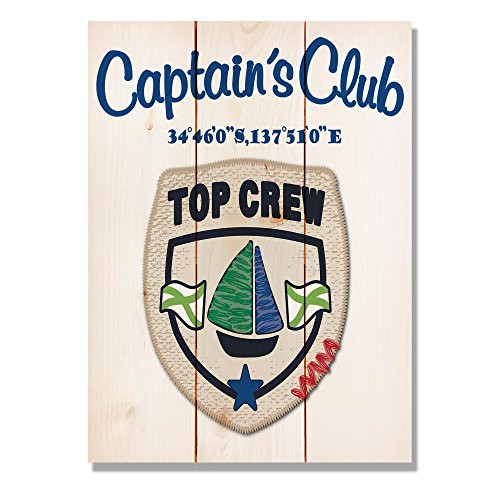 Wile E. Wood Captain's Club Crew 11x15