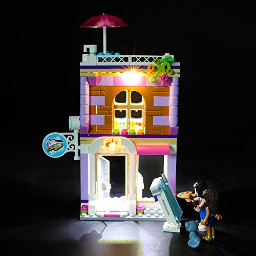 BRIKSMAX Led Lighting Kit for Friends Emma's Art Studio - Compatible with Lego 41365 Building Blocks Model- Not Include The Lego Set