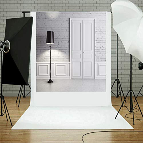 Vinyl Photography Background Nostalgia Wood Floor Rustic Photography Backdrop Baby Newborn Photo Studio Props (10x10 ft, Style 18)