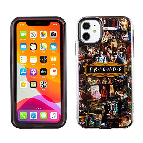 iPhone 11 6.1 Inch Dual Slim Case CASEVEREST 3D Print Cover Friends TV Show IP 11 PC + TPU