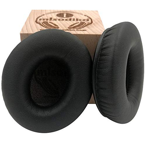 misodiko Replacement Cushions Ear Pads - for Beats by Dr. Dre Solo HD On-Ear, Headphones Repair Parts Earmuff Earpads Cup Pillow Cover (Black)