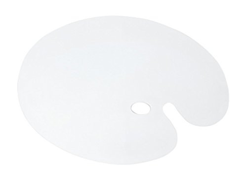 Jack Richeson 696067 Clear Oval Plexi Palette 17 X 24