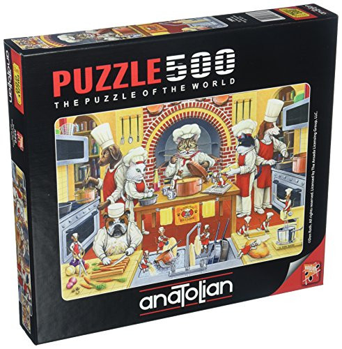 Anatolian 500Piece Jigsaw Puzzle - Kool Kat Kuisine Jigsaw Puzzle