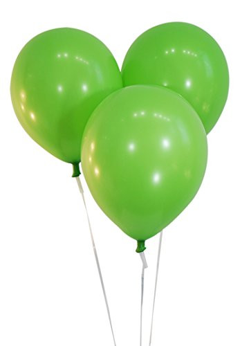 Creative Balloons 12" Latex Balloons - Pack of 72 Pieces - Decorator Lime Green