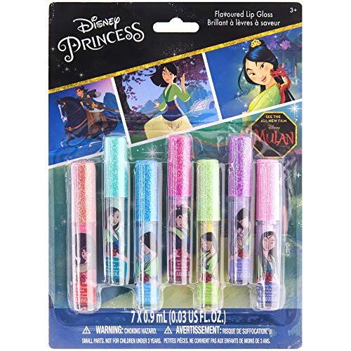 Townley Girl Disney Princess Mulan Super Sparkly 7 Pack Party Favor Lip Gloss, 7 CT Townley Girl Disney Princess Mulan Super Sparkly 7 Pack Party Favor Lip Gloss, 7 CT